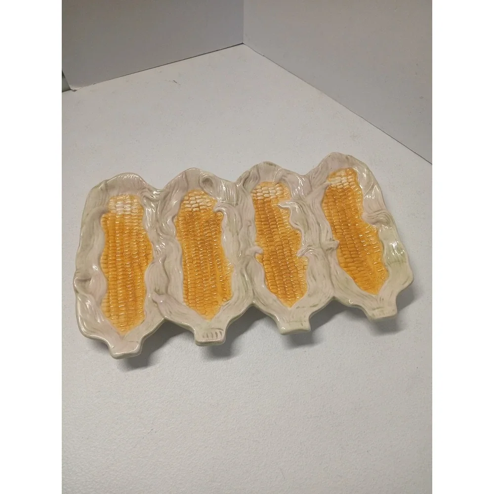 Vintage‎ ND Exclusive Ceramic Corn Platter 15